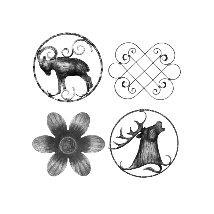 Barockprogramm - Schmiedeeisen Deko